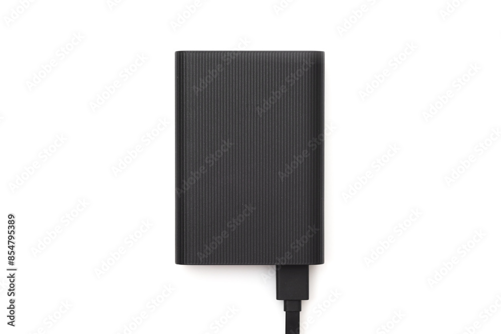 Power bank for charging devices isolated on white background. Power bank for charging devices isolated on white background.