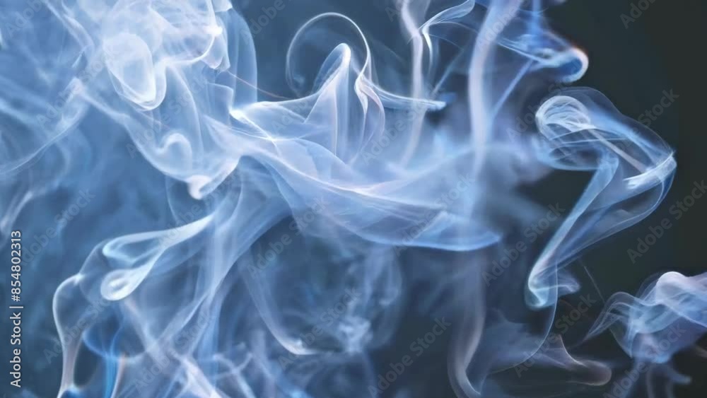 Abstract background with swirling smoke Abstract background with swirling smoke