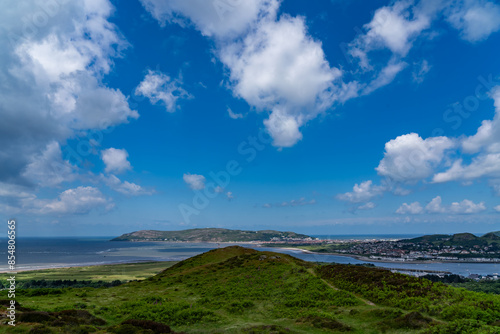 walking around Conwy in North Wales