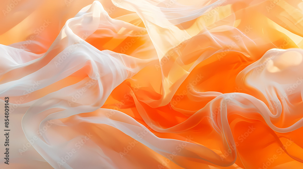 Obraz premium Beautiful silk background with waves