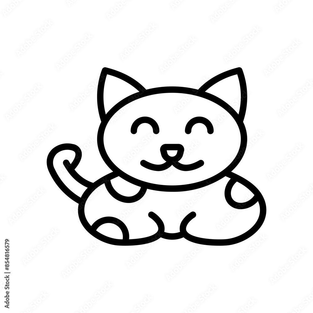 Cute Cat Lineart Cute Cat Lineart