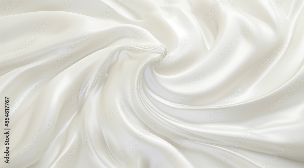 Cream texture, white background, cream swirls, smooth, skincare, closeup, soft, lotion, beauty, cosmetic, hydration, moisturizing, silky, luxurious, premium