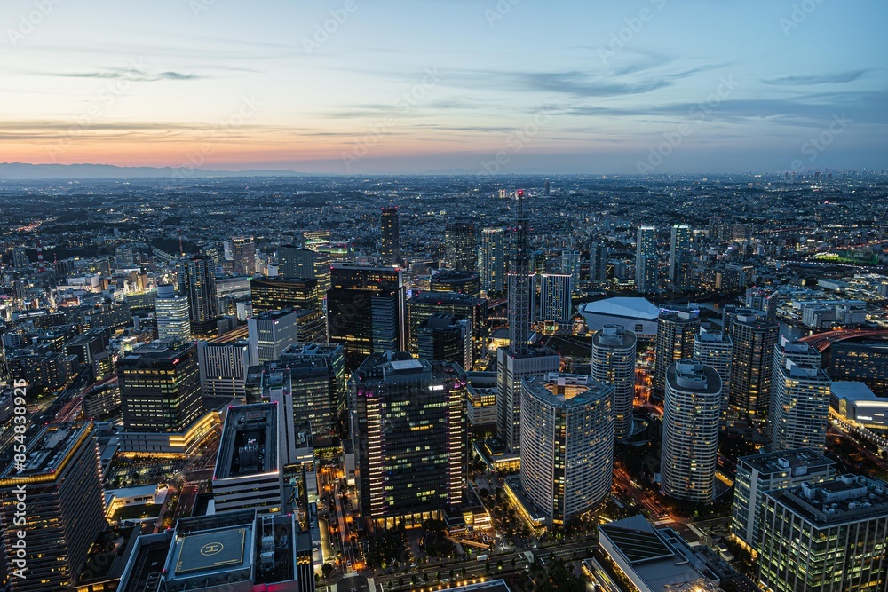 Obraz premium 都市夜景