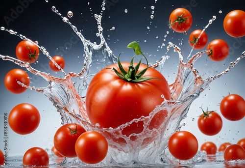 tomatoes in water