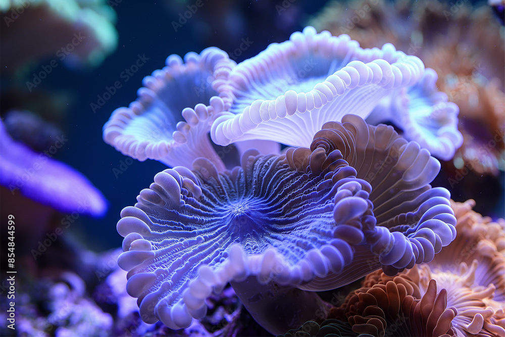 Fototapeta premium The extraordinary beauty of the underwater ecosystem