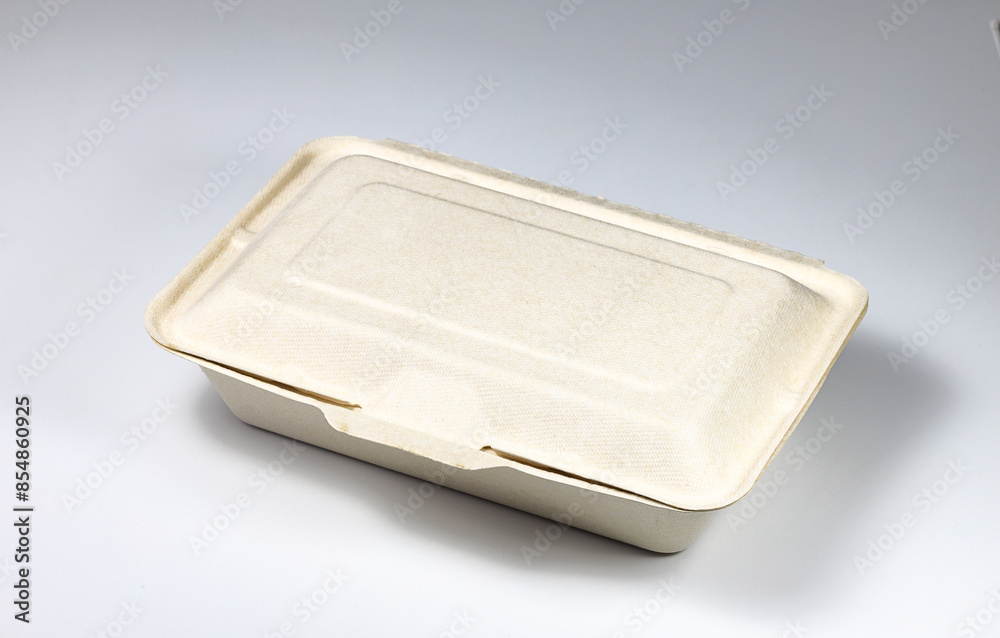 White Empty and Blank Disposable Paper or Cardboard utensil isolated on White Background. White Empty and Blank Disposable Paper or Cardboard utensil isolated on White Background.