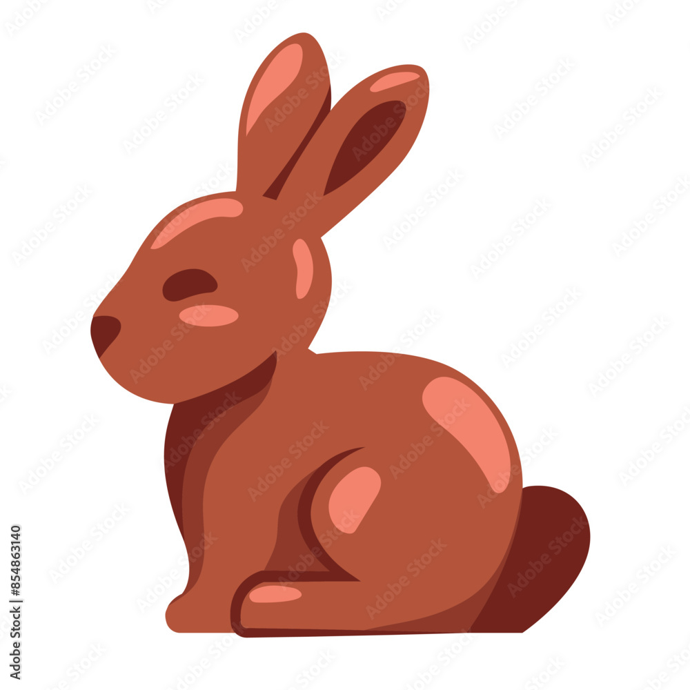Obraz premium chocolate rabbit snack