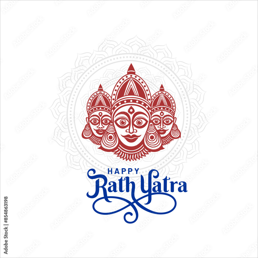 Rath Yatra Chariot Festival of Hindu God Lord Jagannath celebrated in Odisha India Rath Yatra Chariot Festival of Hindu God Lord Jagannath celebrated in Odisha India