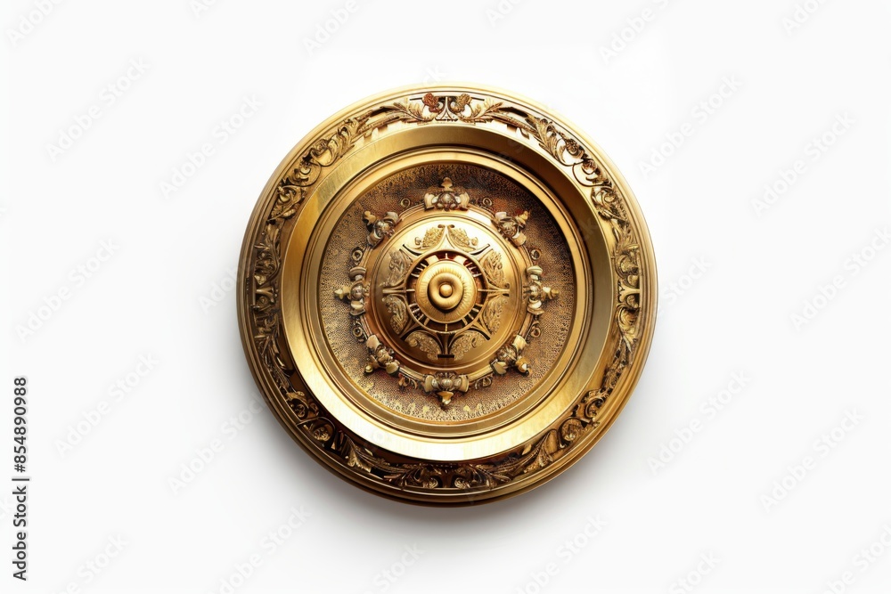 A beautifully crafted medal featuring a striking emblem at its center, surrounded by intricate patterns. The illustration showcases exceptional detail and craftsmanship. A beautifully crafted medal featuring a striking emblem at its center, surrounded by intricate patterns. The illustration showcases exceptional detail and craftsmanship.