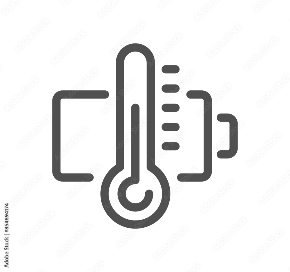Battery related icon outline and linear vector.
Battery related icon outline and linear vector.