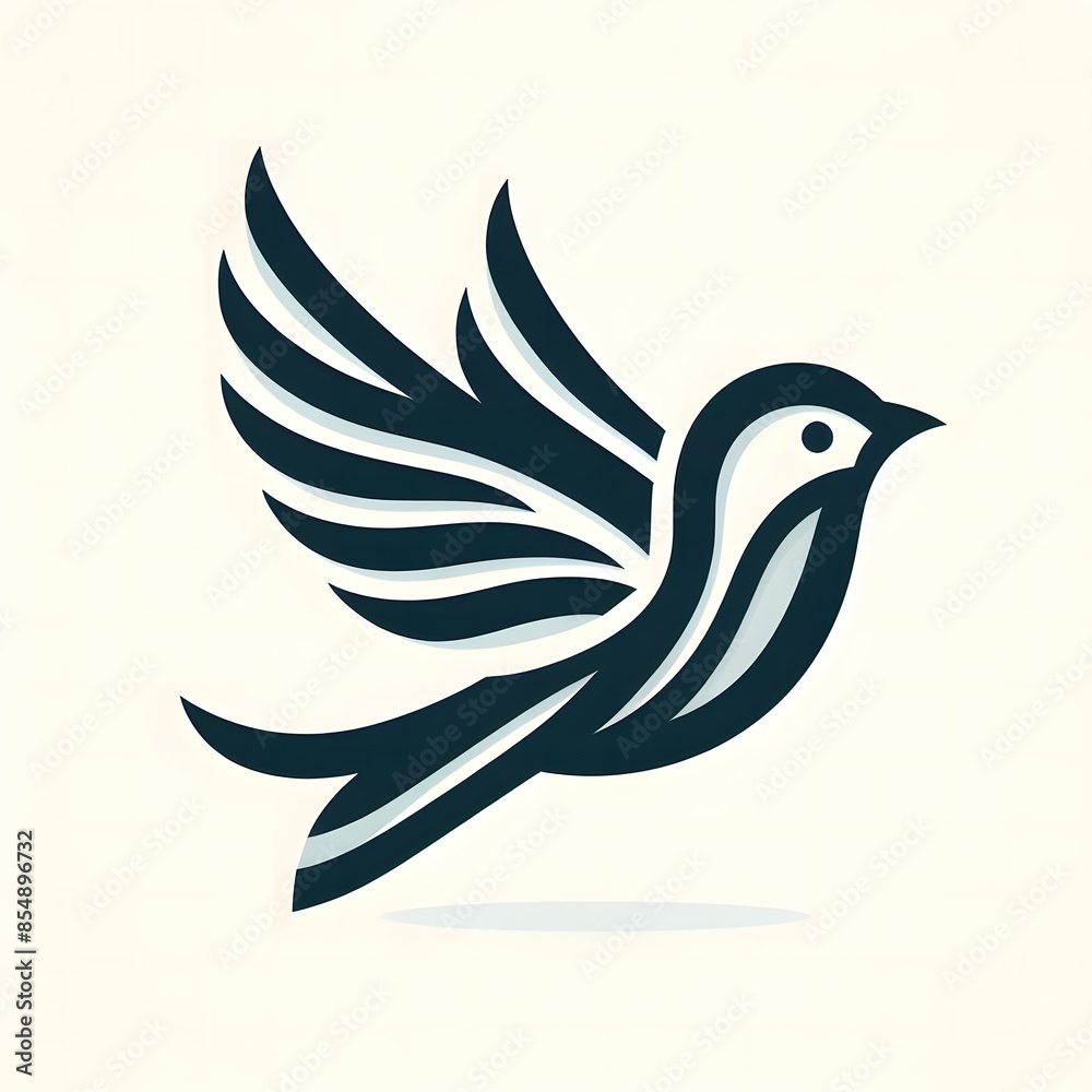 AI Generate of Flying Sparrow in Elegant Style with Minimal Geometric Form. Vector, Logo, Symbol. Businesses related to nature, vacational resort, travelling, tourism fashion, etc. AI Generate of Flying Sparrow in Elegant Style with Minimal Geometric Form. Vector, Logo, Symbol. Businesses related to nature, vacational resort, travelling, tourism fashion, etc.