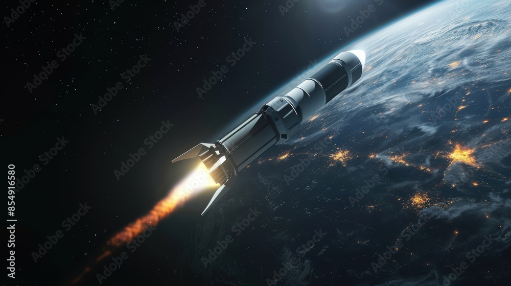 custom made wallpaper toronto digitalSpacecraft launch from earth at night