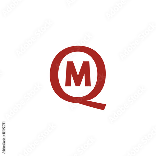 Free Download Logo Letter QM Simple Design - GFXLoad