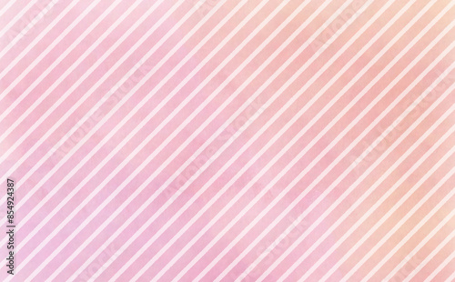 手書き風のピンクの斜めストライプ背景