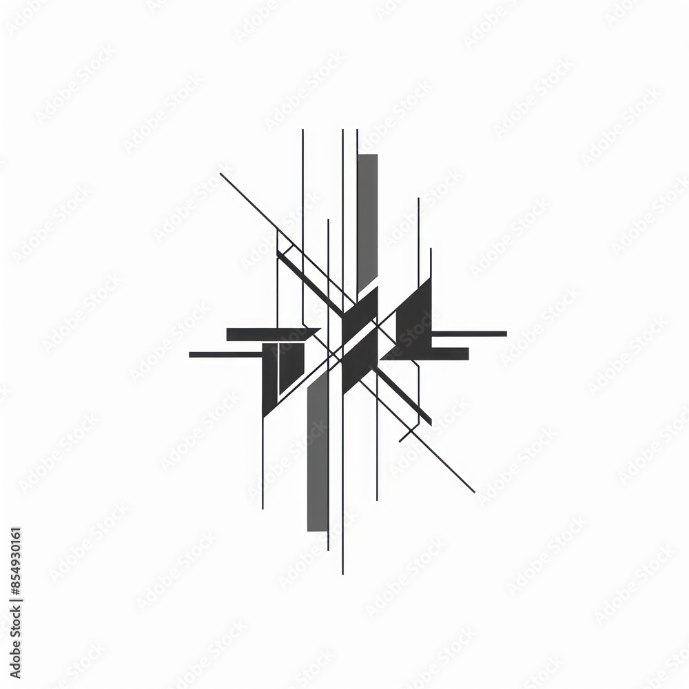 monogram logo design