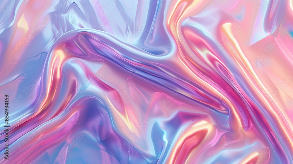 Shiny Purple and Blue Plastic Waves Background Shiny Purple and Blue Plastic Waves Background
