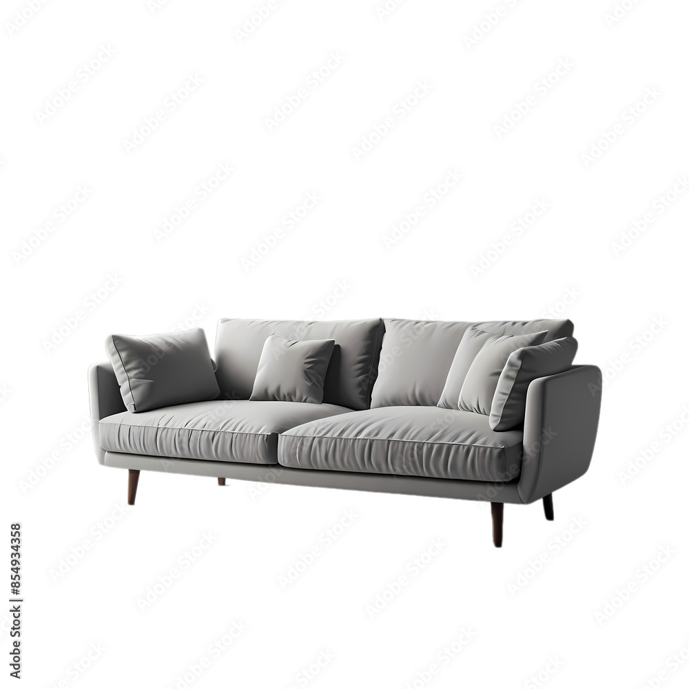 Fototapeta premium Beautiful minimal fashion sofa type 40