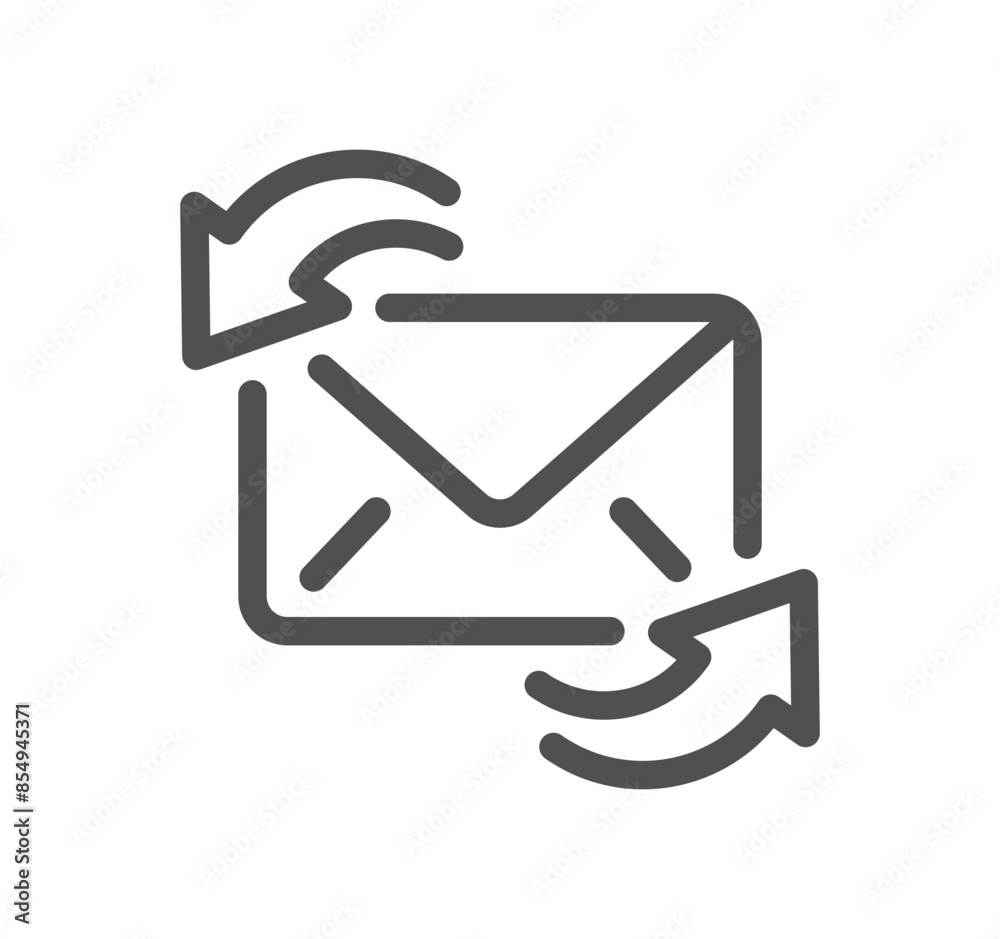 Mail related icon outline and linear symbol.
Mail related icon outline and linear symbol.