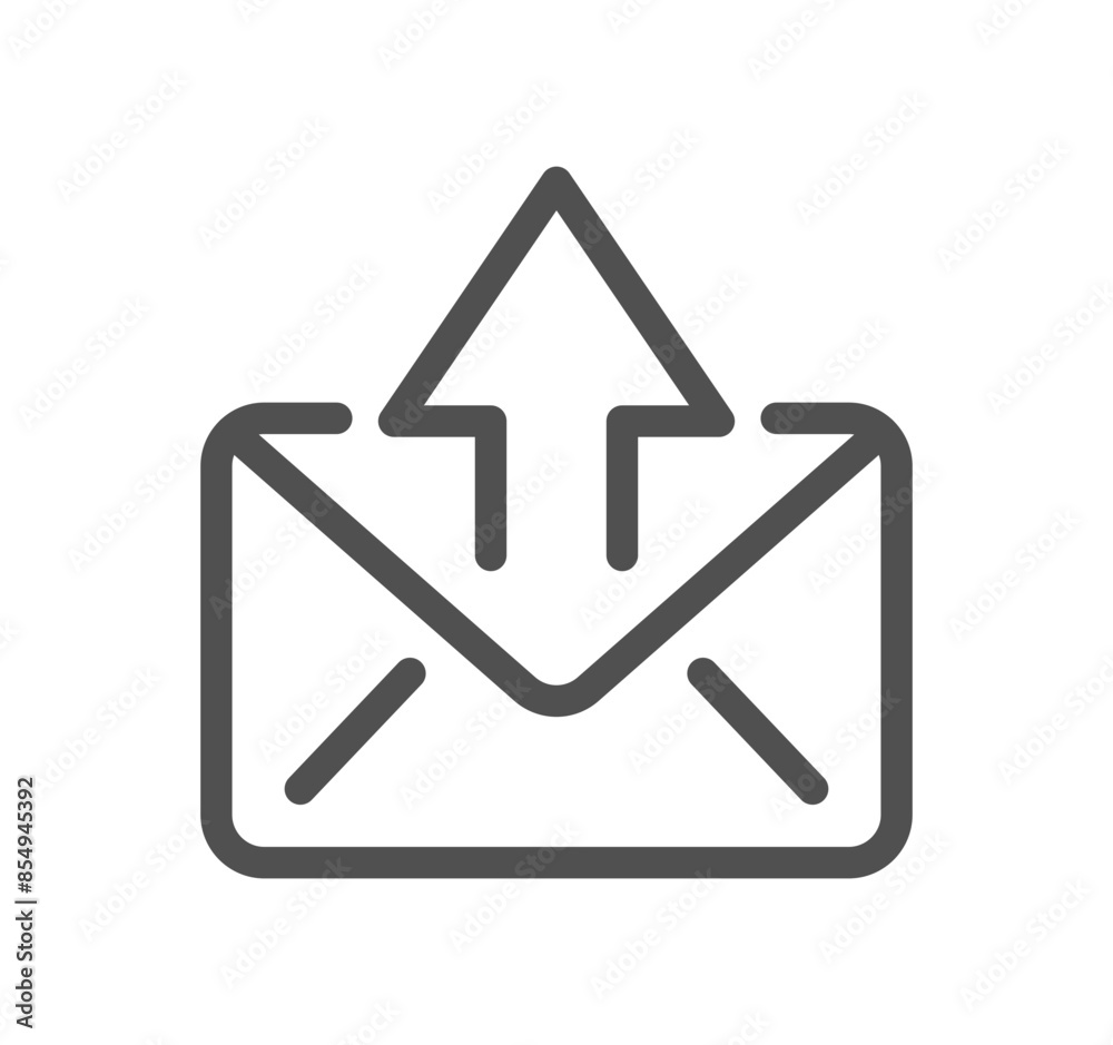 Mail related icon outline and linear symbol.
Mail related icon outline and linear symbol.