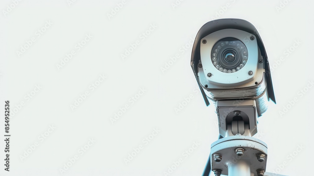 security cctv camera isolated on white background surveillance and monitoring equipment cut out security cctv camera isolated on white background surveillance and monitoring equipment cut out