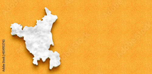 haryana 3d map photo