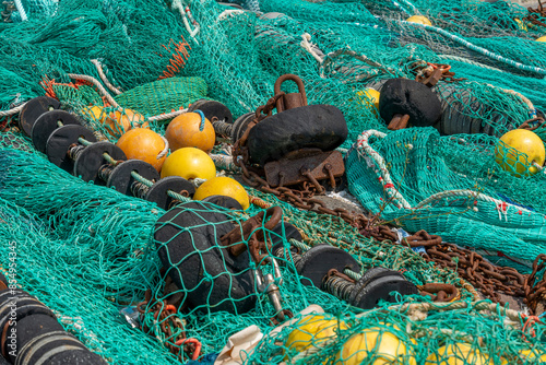 Schilderij op canvas Fishing nets