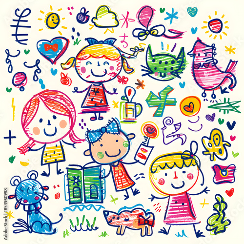 cartoon illustrator card or background .