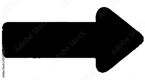 Right button. Arrow vector element. Arrow design.