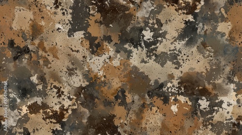 A brown and tan background with a splash of color