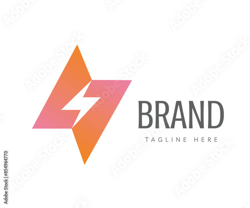 Lightning logo icon design template elements. Usable for Branding and Business Logos.

