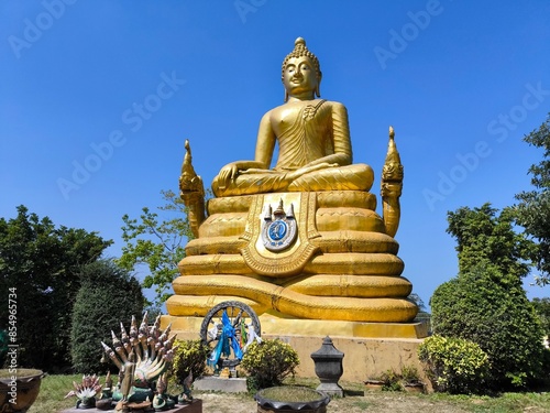 Golden Buddha statue at Big Buddha, Phuket, Thailand
