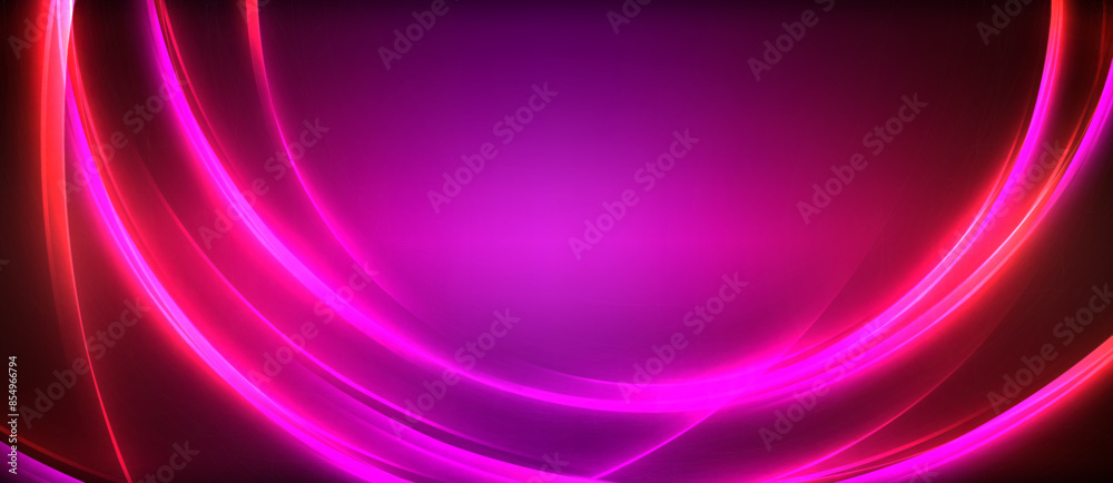 Neon glowing circle rays, light round lines in the dark, planet style neon wave lines. Energetic electric concept design for wallpaper, banner, background Neon glowing circle rays, light round lines in the dark, planet style neon wave lines. Energetic electric concept design for wallpaper, banner, background