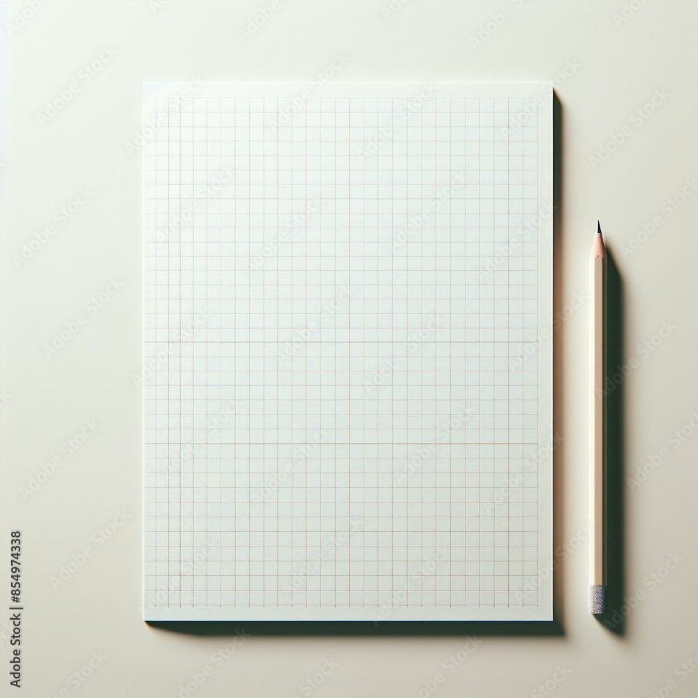 Graph Paper with Pencil Graph Paper with Pencil