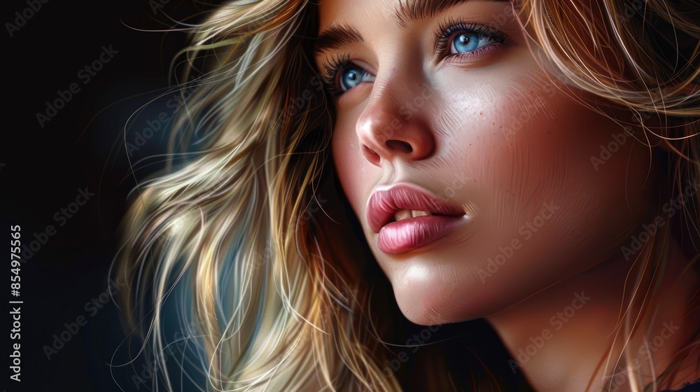 Fototapeta premium Sheýs A Go-Getter, Always Striving For Success