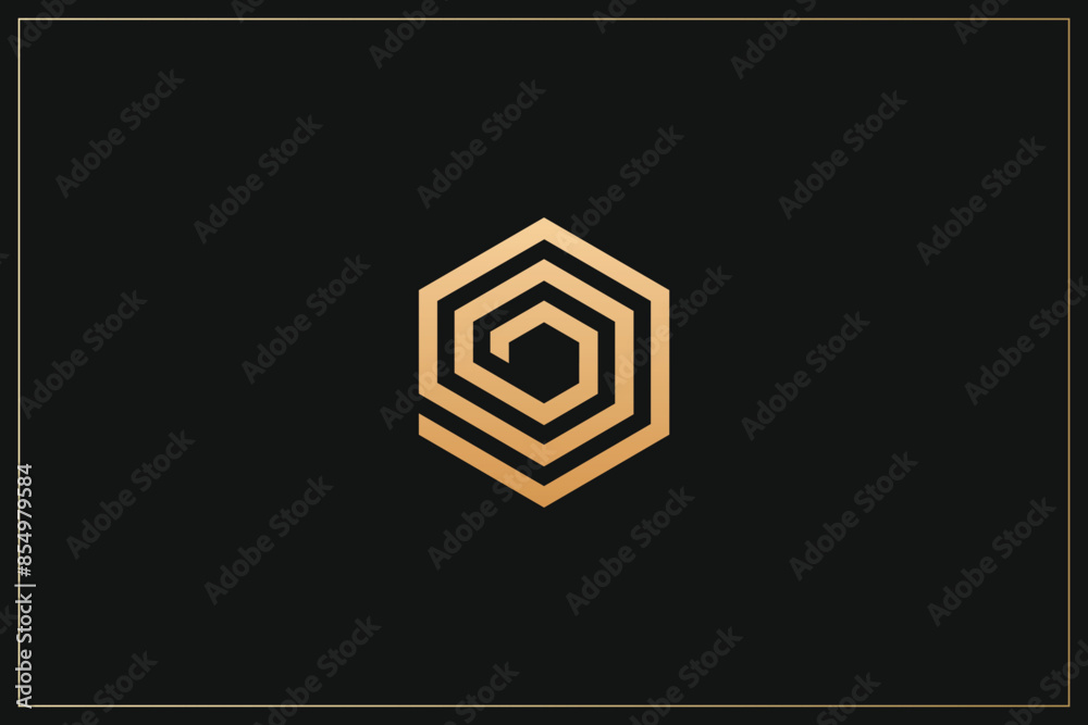 Hexagon Digital Multimedia Brand Logo Hexagon Digital Multimedia Brand Logo