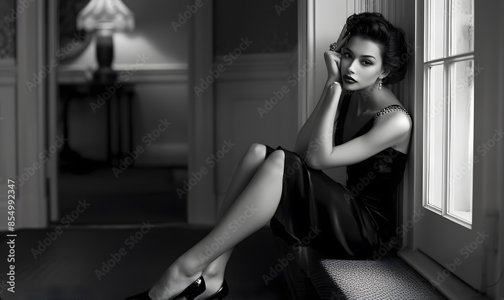 Naklejka premium beauty and cosmetic concepts