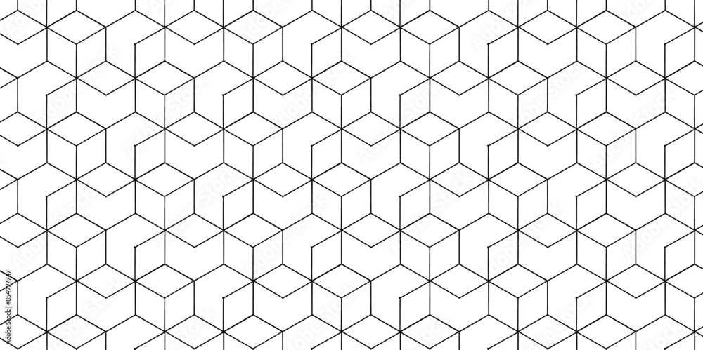 Vector hexagonal illustration seamless wallpaper wire design. geometric gradient black and white square honeycomb diamond surface background. Vector hexagonal illustration seamless wallpaper wire design. geometric gradient black and white square honeycomb diamond surface background.
