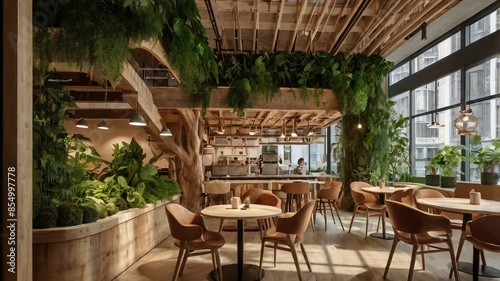 biophilic design cafe