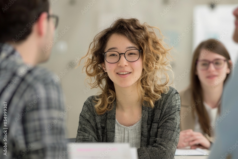 Diverse Group of Researchers Collaborating on Data Analysis at Conference Table Diverse Group of Researchers Collaborating on Data Analysis at Conference Table