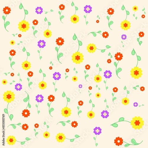 background flower pattern