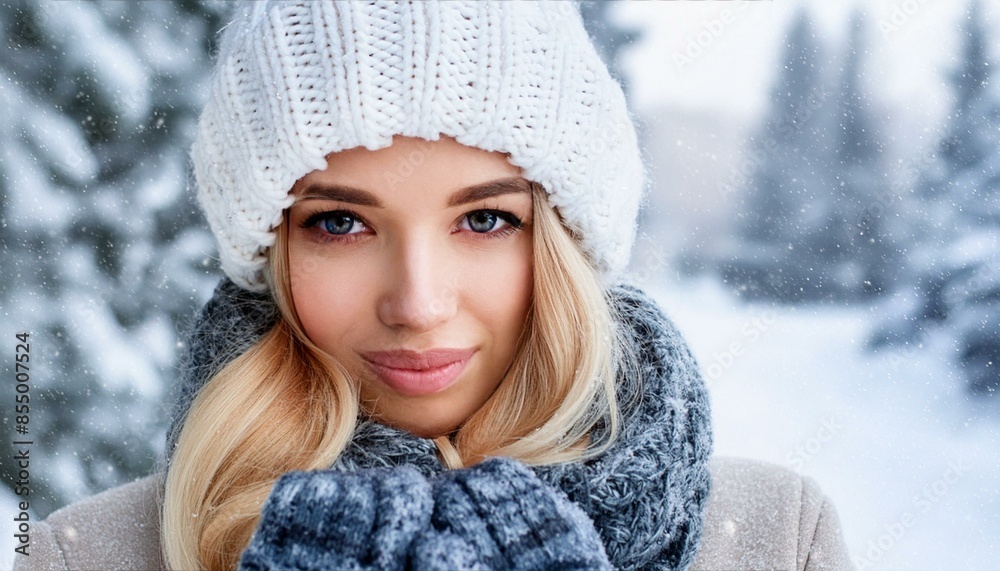 a beautiful portrait of a winter woman frozen girl beauty fashion a beautiful portrait of a winter woman frozen girl beauty fashion