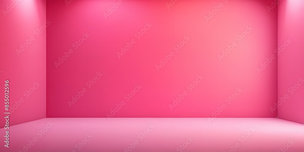 Abstract pink and gradient light background with studio backdrops. Blank display or clean room for showing product. Realistic 3D render Abstract pink and gradient light background with studio backdrops. Blank display or clean room for showing product. Realistic 3D render
