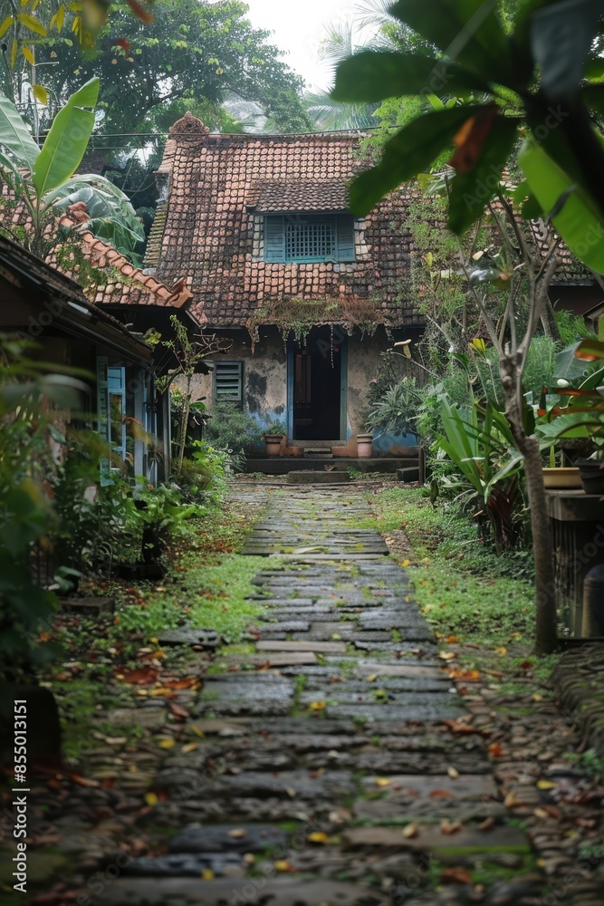 Traditional house with fresh view Traditional house with fresh view