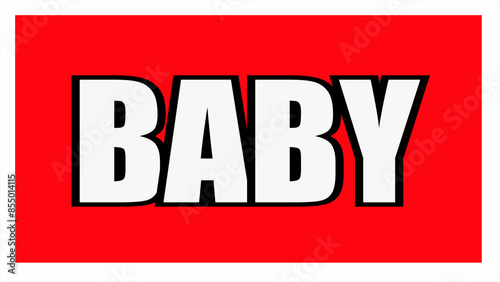 3d baby  text - baby editable text effect