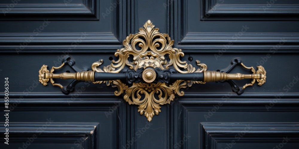 mysterious black door luxury gold door handle mysterious black door luxury gold door handle