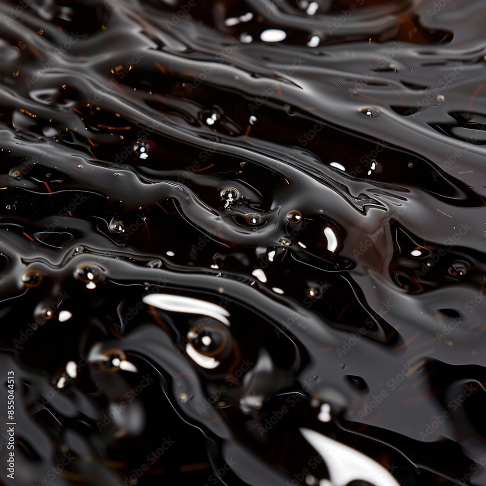 brown sauce close up brown sauce close up