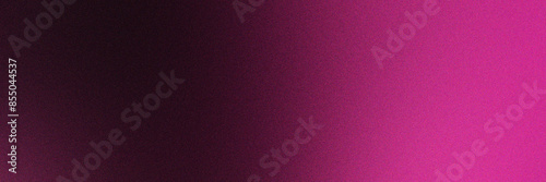 Abstract gradient noise grain background featuring a smooth transition from deep black to vibrant pink, perfect for graphic design and artistic projects. posters advertising, templates, banners, cover