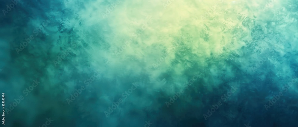 Abstract texture featuring a gradient blend of teal, green and blue hues with a soft, dreamlike atmosphere. Abstract texture featuring a gradient blend of teal, green and blue hues with a soft, dreamlike atmosphere.