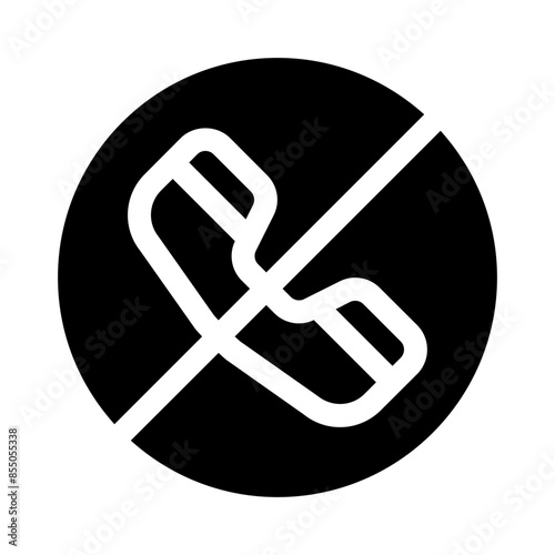 blocked glyph icon