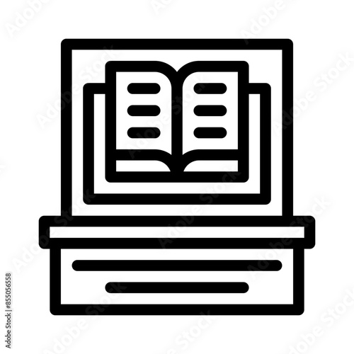 book line icon
